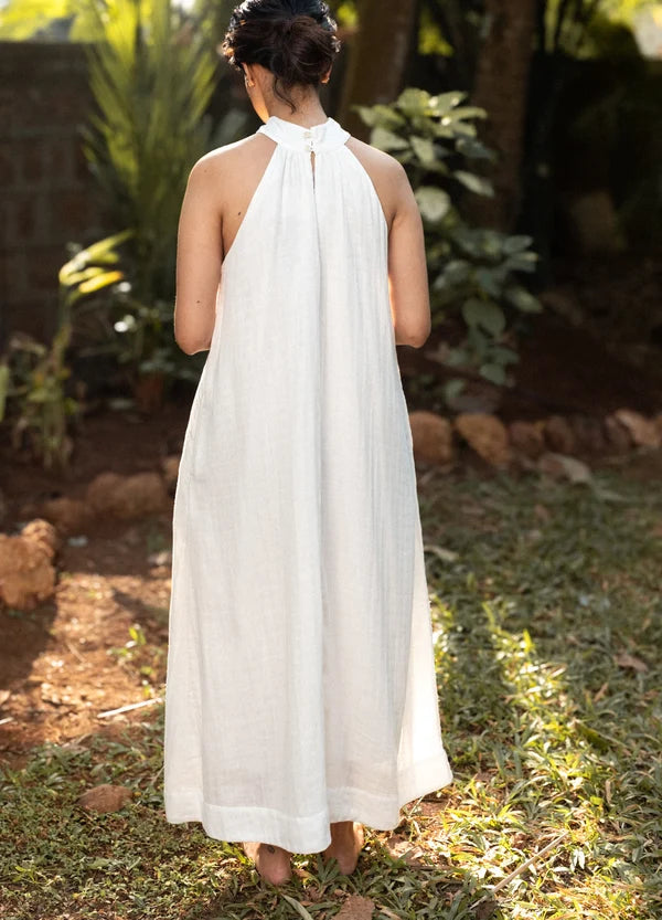 white dress
